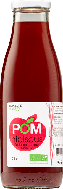 Jus de Pom' hibiscus