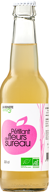 Pétillant de fleurs de sureau